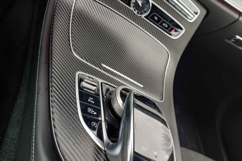 Mercedes Gril en middenconsole